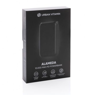 Logo trade advertising product photo of: Urban Vitamin Alameda 10.000 mAh 18W PD powerbank