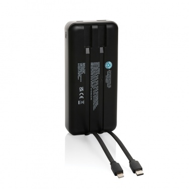 Logotrade promotional product image of: Gridley RCS rplastic 20000 65W laptop powerbank