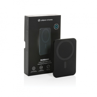 Logotrade promotional gift image of: Urban Vitamin Burbank RCS plastic/alu  3000 mah powerbank