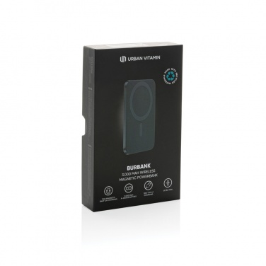 Logo trade corporate gifts picture of: Urban Vitamin Burbank RCS plastic/alu  3000 mah powerbank