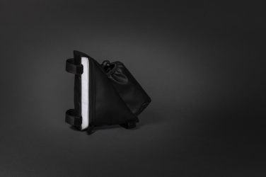 Logo trade promotional items image of: PU high visibility bike frame bag with bottle holder