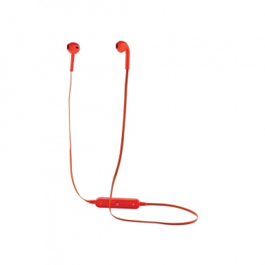 Logo trade promotional merchandise photo of: Wireless earbuds in pouch