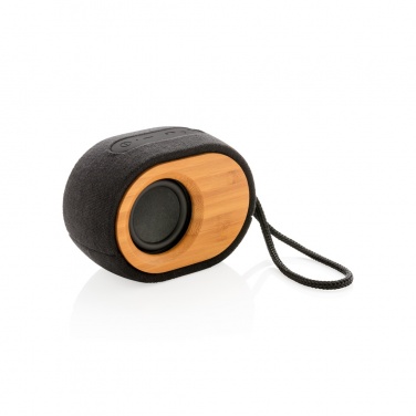 Logo trade promotional giveaways picture of: Bamboo X  speaker