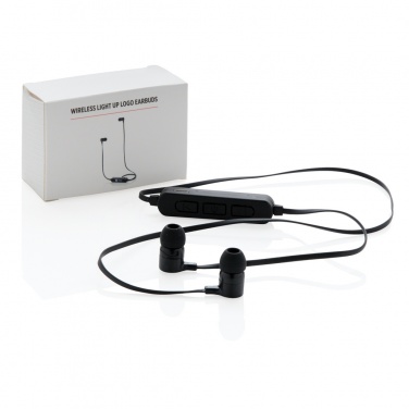 Logotrade promotional giveaway picture of: Light up logo wireless earbuds