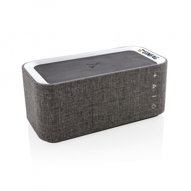 Logotrade promotional merchandise photo of: Vogue wireless charging speaker