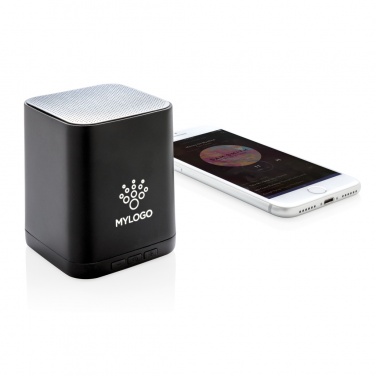 Logotrade business gifts photo of: Light up logo wireless speaker
