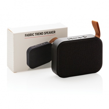 Logotrade promotional gift picture of: Fabric trend speaker