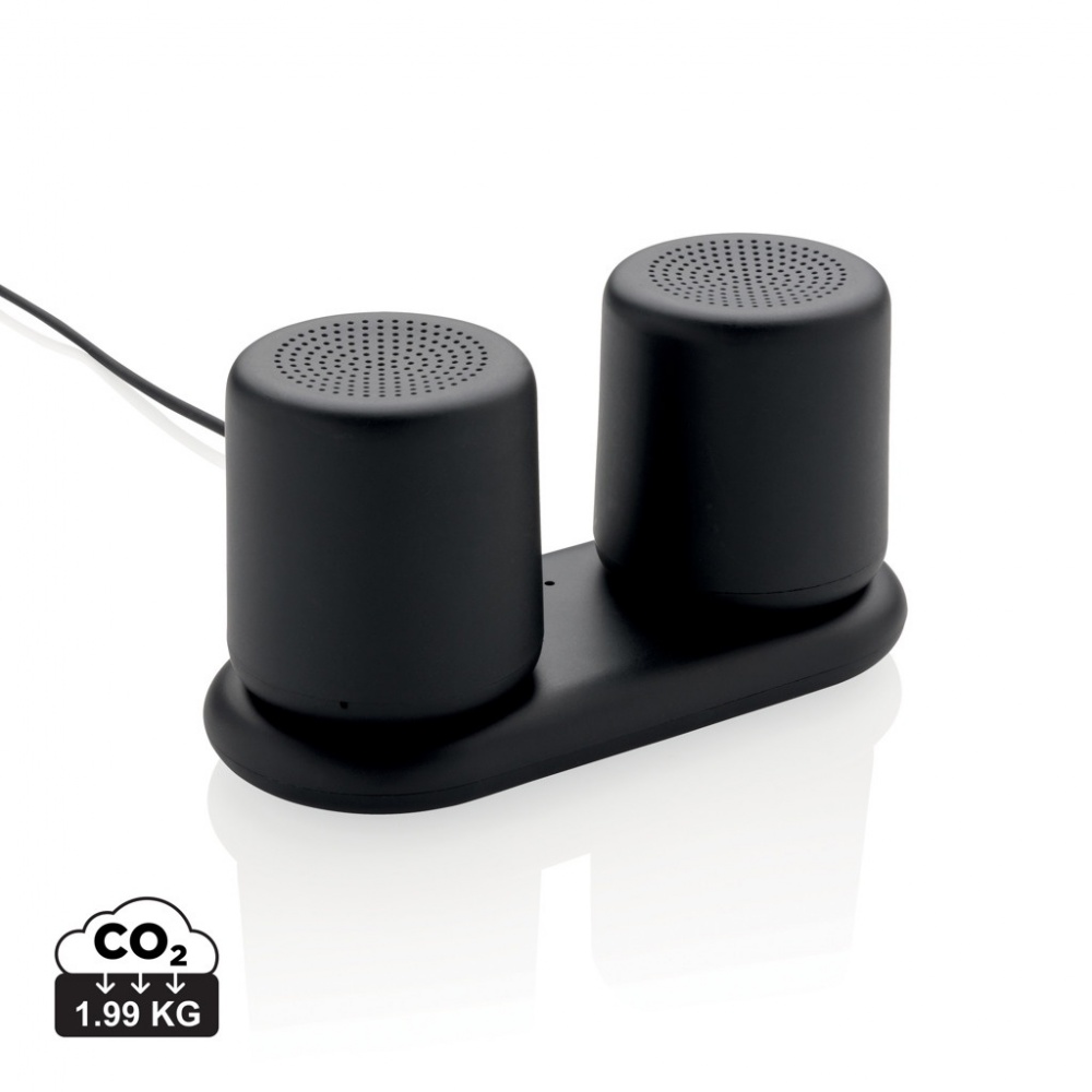 Logotrade advertising product image of: Double induction charging speaker