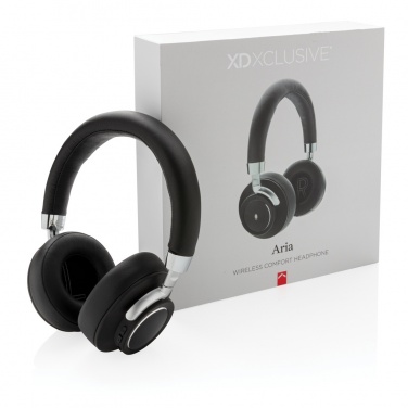 Logo trade advertising product photo of: Aria Wireless Comfort Headphones