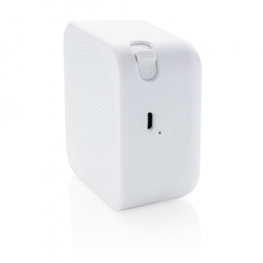 Logo trade corporate gift photo of: 3W antimicrobial wireless speaker