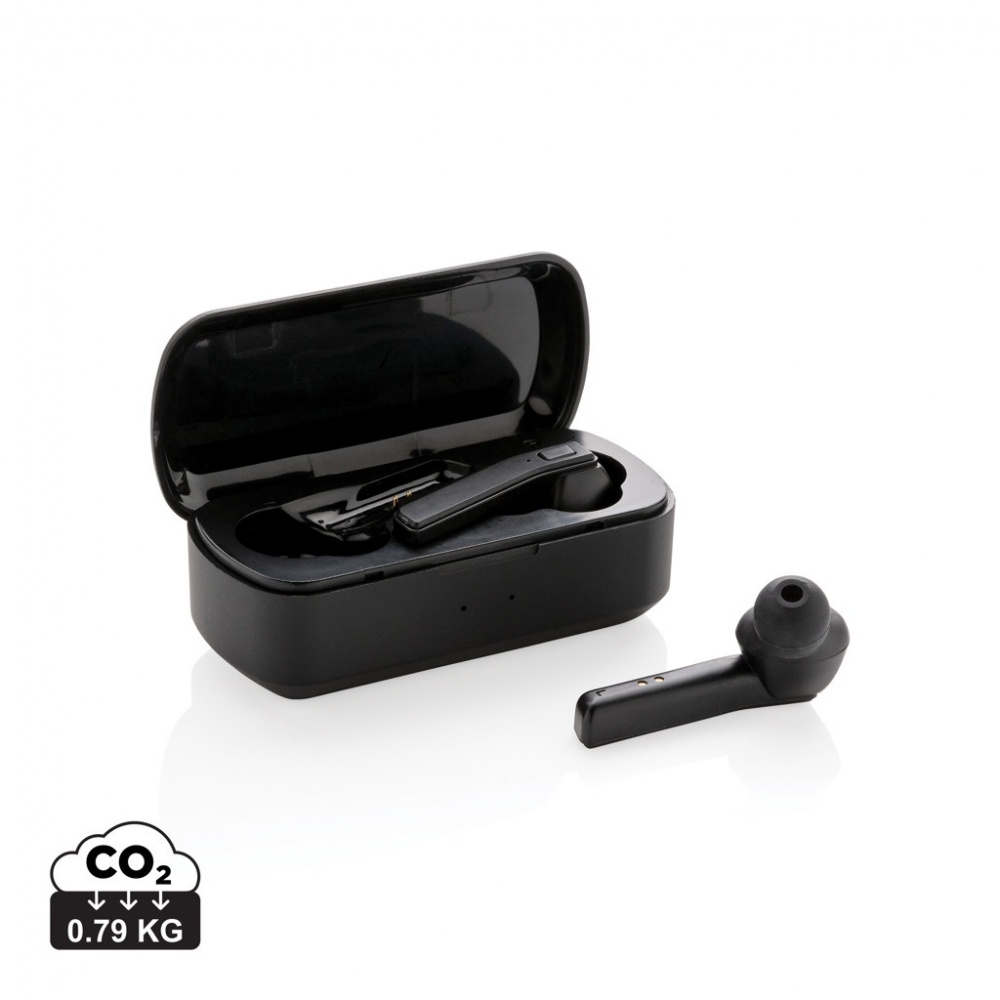 Logotrade corporate gift picture of: Free Flow TWS earbuds in charging case