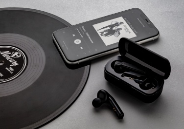 Logotrade corporate gifts photo of: Free Flow TWS earbuds in charging case