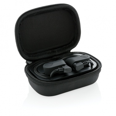 Logotrade promotional item image of: TWS sport earbuds in charging case
