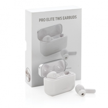 Logo trade promotional gifts picture of: Pro Elite TWS earbuds