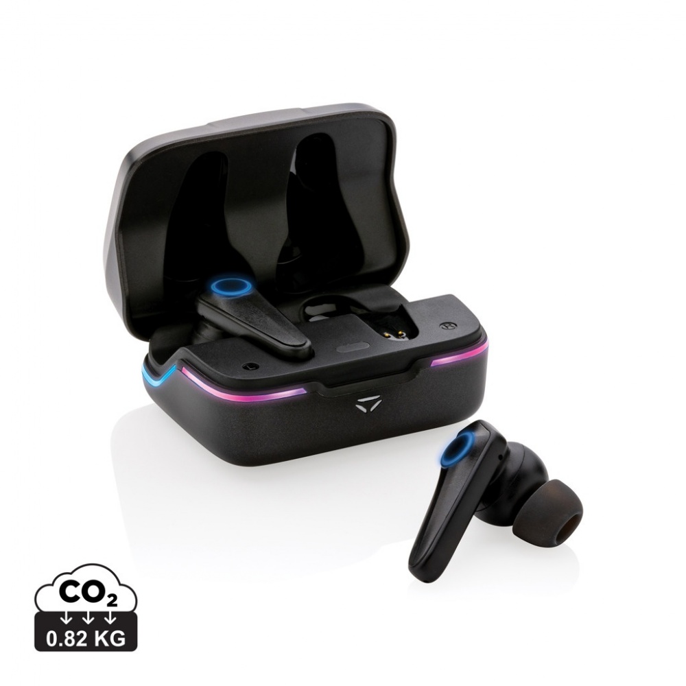 Logotrade promotional gift image of: RGB gaming earbuds with ENC
