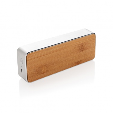 Logo trade promotional gift photo of: Nevada Bamboo 3W wireless speaker