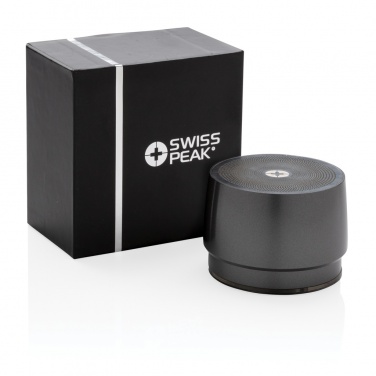 Logotrade promotional products photo of: Swiss peak 5W wireless bass speaker