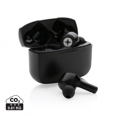 Logo trade promotional giveaways image of: Swiss Peak ANC TWS earbuds