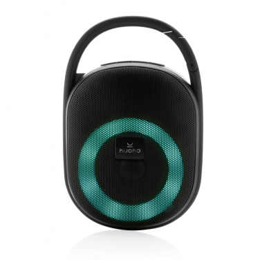 Logotrade promotional product image of: RCS recycled plastic Lightboom 5W Clip speaker