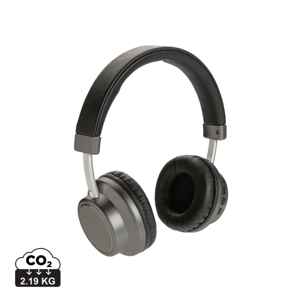 Logo trade promotional merchandise picture of: Swiss Peak wireless headphone V3