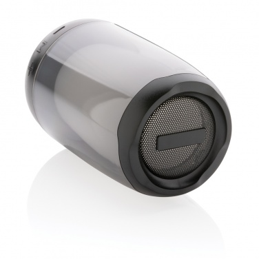 Logo trade promotional products picture of: RCS recycled plastic Lightboom 5W speaker