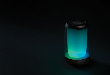 Logo trade promotional gift photo of: RCS recycled plastic Lightboom 5W speaker