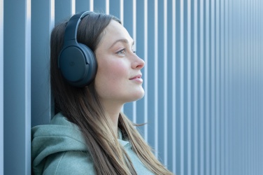 Logo trade promotional product photo of: Urban Vitamin Palo Alto RCS rplastic headphone