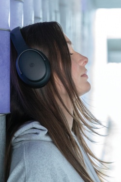 Logo trade promotional products image of: Urban Vitamin Palo Alto RCS rplastic headphone