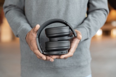 Logo trade advertising products image of: Urban Vitamin Palo Alto RCS rplastic headphone