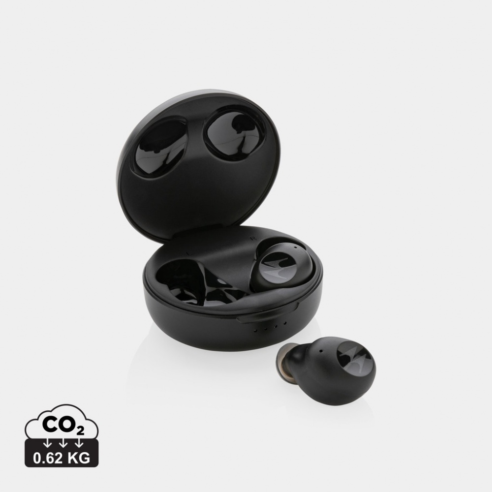 Logotrade promotional item image of: Motorola IPX5 TWS MOTO buds 150