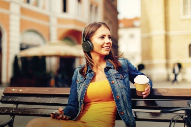 Logotrade promotional gifts photo of: Motorola MOTO XT500 wireless over ear headphone
