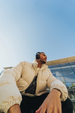 Logo trade promotional merchandise photo of: Urban Vitamin Cupertino RCS rplastic ANC headphone