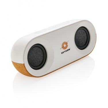 Logotrade advertising product image of: Oregon RCS recycled plastic and cork 10W speaker