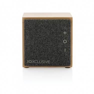 Logo trade advertising product photo of: Wynn 5W bamboo wireless speaker