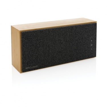 Logo trade promotional merchandise image of: Wynn 20W bamboo wireless speaker