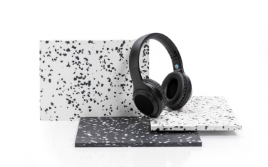 Logo trade promotional products picture of: RCS standard recycled plastic headphone