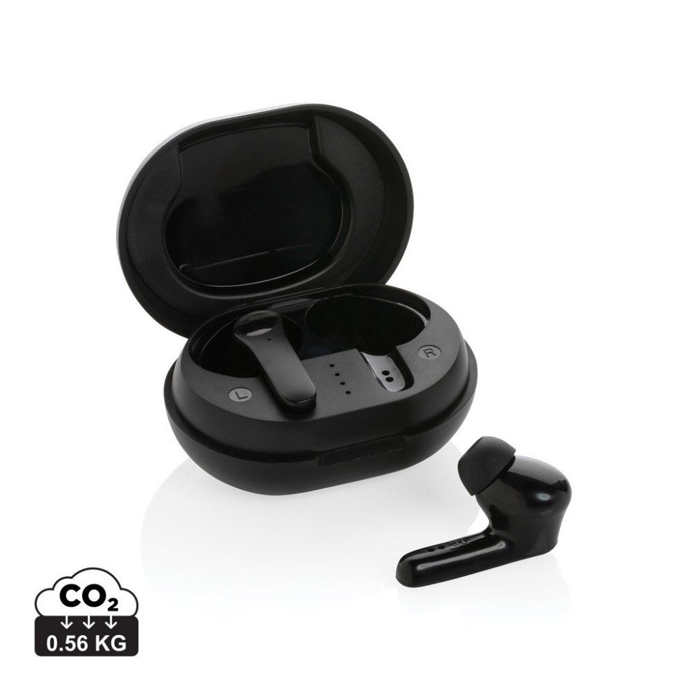 Logotrade business gifts photo of: RCS standard recycled plastic TWS earbuds