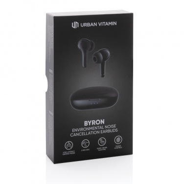 Logo trade promotional giveaway photo of: Urban Vitamin Byron ENC earbuds