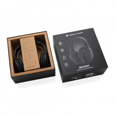 Logo trade promotional gift photo of: Urban Vitamin Belmont wireless headphone