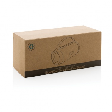 Logotrade advertising product image of: RCS recycled plastic Soundboom waterproof 6W speaker