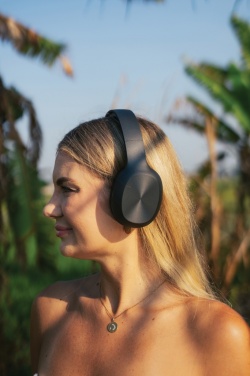 Logo trade promotional merchandise image of: RCS recycled plastic JAM wireless headphone
