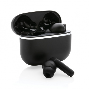 Logotrade advertising product picture of: RCS recycled plastic Swiss Peak TWS earbuds 2.0