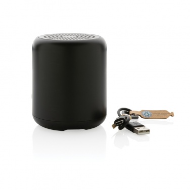 Logotrade promotional giveaway picture of: RCS certified recycled plastic 5W Wireless speaker