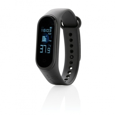 Logo trade corporate gifts image of: Stay Healthy Bracelet Thermometer