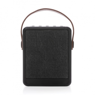 Logo trade promotional items image of: Skywave RCS recycled plastic solar speaker 12W