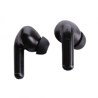 Logotrade business gifts photo of: Skywave RCS recycled plastic solar earbuds