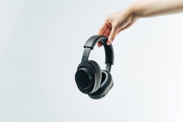 Logotrade promotional product image of: Irvine RCS recycled and repairable ANC wireless headphone