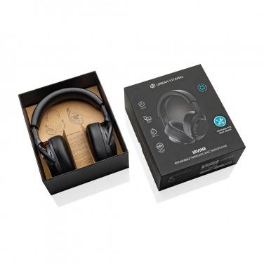 Logotrade promotional gifts photo of: Irvine RCS recycled and repairable ANC wireless headphone