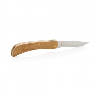 Logo trade promotional item photo of: Wooden knife