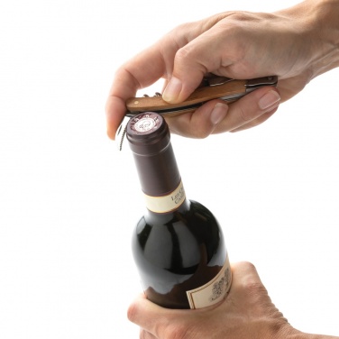Logo trade advertising product photo of: Wooden Corkscrew